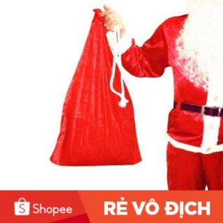 TÚI QUÀ ÔNG GIÀ NOEL, TÚI NHUNG VẢI DÀY LOẠI ĐẸP