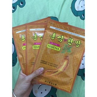 (BỊCH 20 MIẾNG) CAO DÁN HỒNG SÂM HÀN QUỐC GIẢM ĐAU