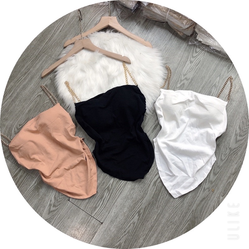 áo 2 dây xích kèm mút ngực