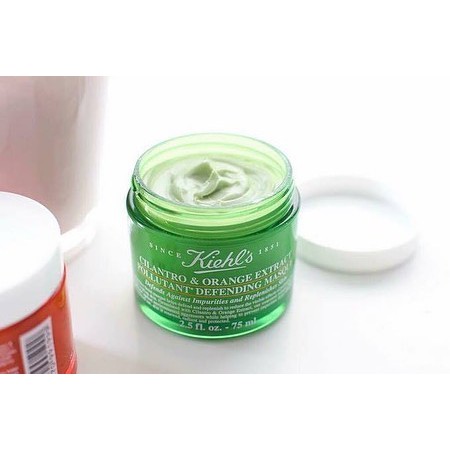 [KIEHL.S] Mặt nạ ngủ ngò Kiehl's thải độc da ban đêm minisize 14ml | Mask Kiehls