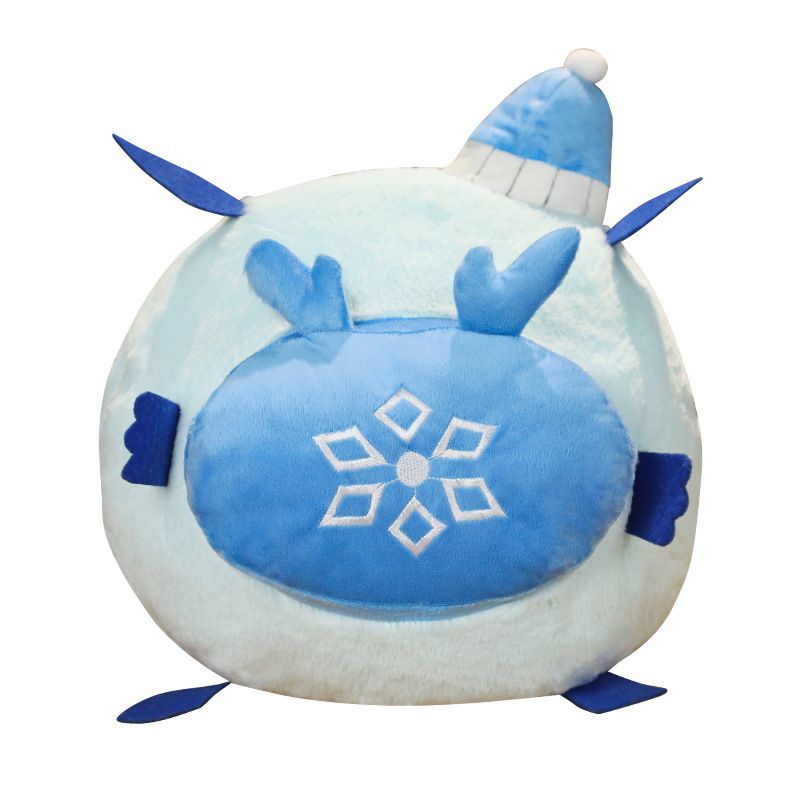 【Ready Stock!!!】Genshin Impact Keychain Plush Toy Anime Shield Hilichurl Guard Pendant Kid Gift