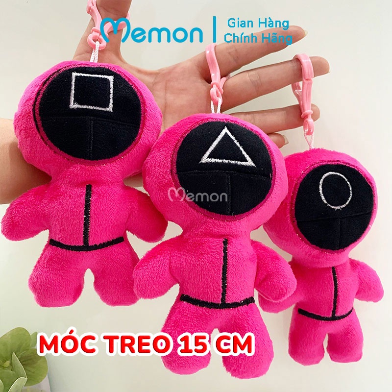 [Mã LIFEMALL2505 giảm 10% đơn 250K] Gấu Bông Trò Chơi Con Mực Squid Game Cao Cấp Memon