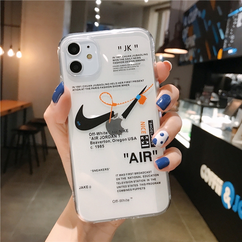 Ốp điện thoại in logo Nike AJ dành cho iPhone 11 Pro 6 6s 7 8 Plus X XS MAX XR | BigBuy360 - bigbuy360.vn