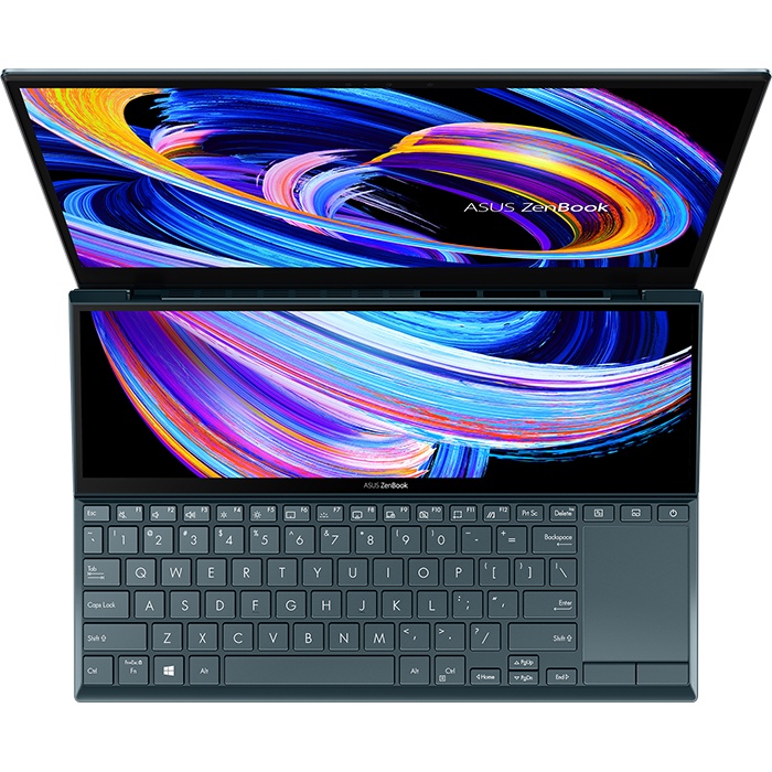 Laptop ASUS ZenBook Duo 14 UX482EG-KA166T i5-1135G7 | 8GB | 512GB | VGA MX450 2GB | 14' FHD Touch | Win 10