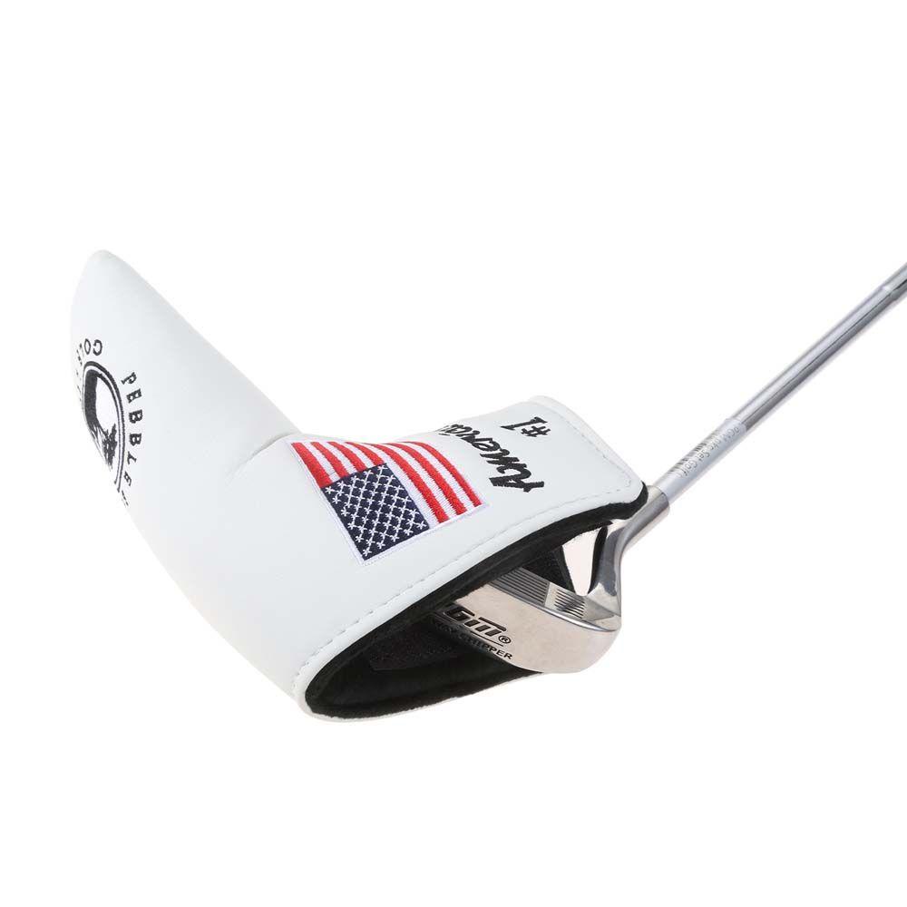 MMULCK Bọc đầu gậy golf hoạt hình chữ thêu chống thấm nước bụi bặm