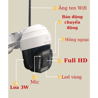 Camera wifi 2.0Mp quay quét - PT2W