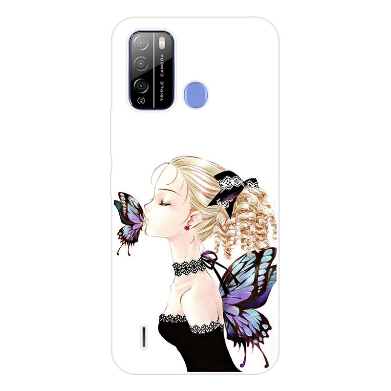 Ốp điện thoại silicone TPU mềm in hình cho Itel Vision 1 Pro Itel Vision 2