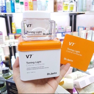 (BIG SALES) Kem Dưỡng Da V7 TONING LIGHT DR.JART 50ML CHÍNH HÃNG HÀN QUỐC - MẪU MỚI 2019