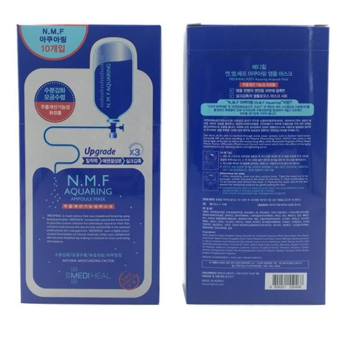 Mặt nạ cấp nước dưỡng ẩm Mediheal N.M.F Aquaring Ampoule Mask _ Mediheal Chính Hãng
