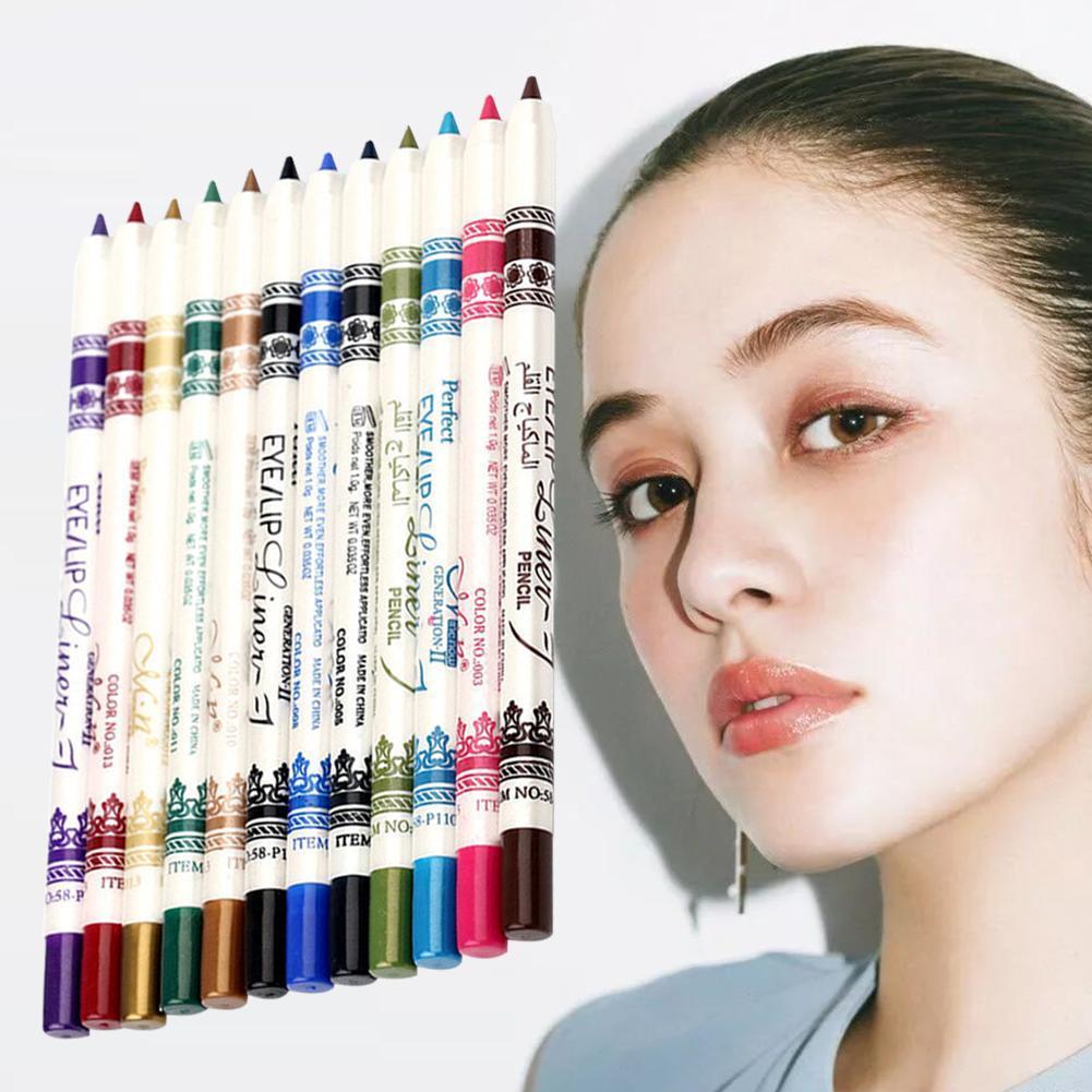 (Hàng Mới Về) Bút Kẻ Mắt Trang Điểm Màu Sắc Tươi Sáng B1B6