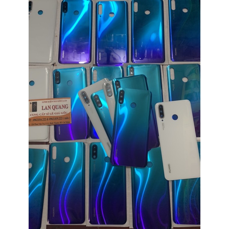 Nắp lưng Huawei P30 lite liền kính cam
