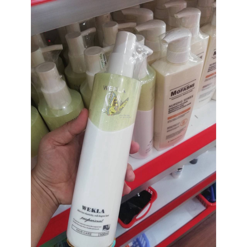 Keratin wekla  phục hồi tóc hư tổn nặng 500ml