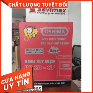 Bình Xịt Oshima OS20 SP VÀNG, máy phun thuốc diệt côn trùng 20l chính hãng bảo hành 12 tháng Chất lượng