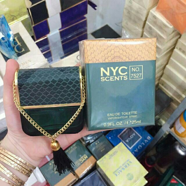 NƯỚC HOA NYC SCRENTS DẠNG TÚI XÁCH XANH XINH XẮN