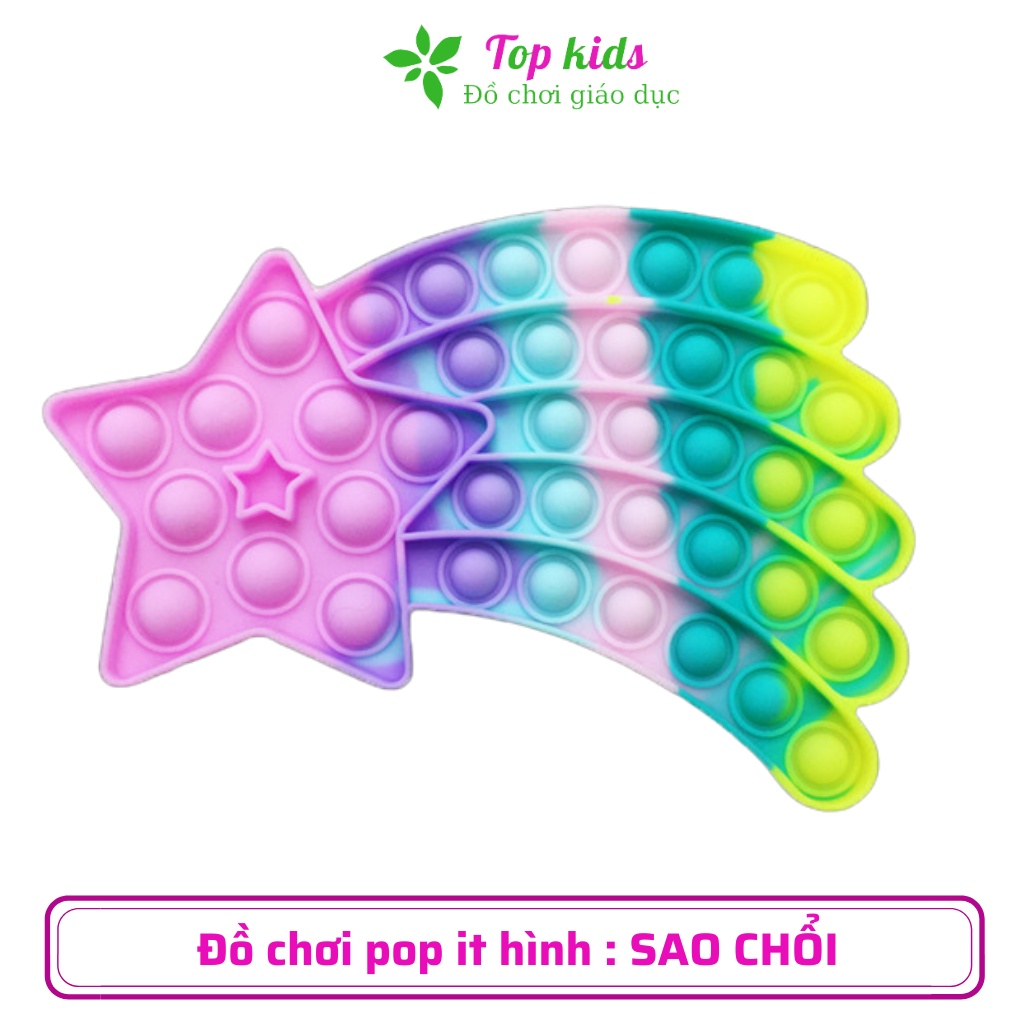 Pop it mini giá rẻ trò chơi bóp ít ấn bong bóng giảm stress giảm căng thẳng trẻ em - TOPKIDS