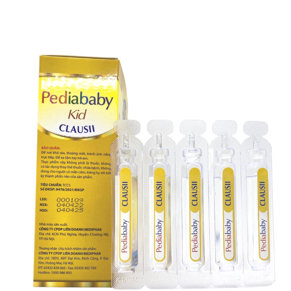 Men tiêu hoá Pediababy kid cân bằng vi khuẩn đường ruột, giúp hấp thụ và tiêu hóa tốt hơn, bổ sung vi khuẩn có lợi