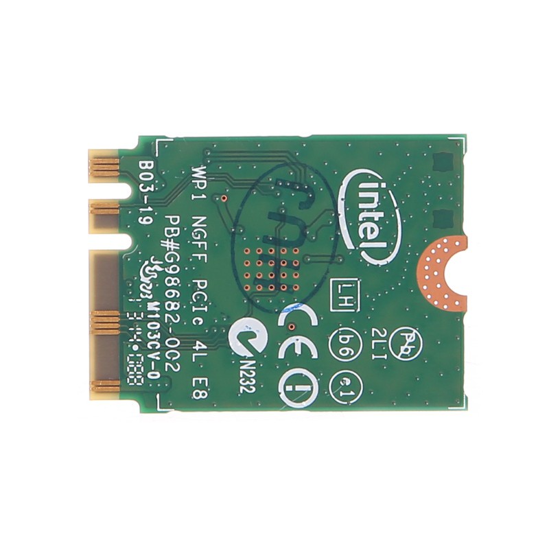 LIDU1  Intel Dual Band Wireless 802.11 AC 3160 NGW NGFF Bluetooth 4.0 Wifi WLAN Card