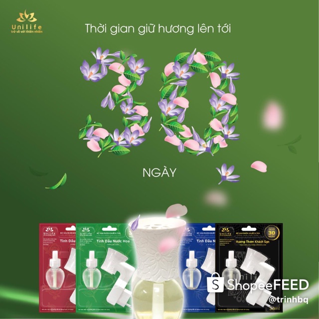 bộ sản phẩm khuếch tán tinh dầu
