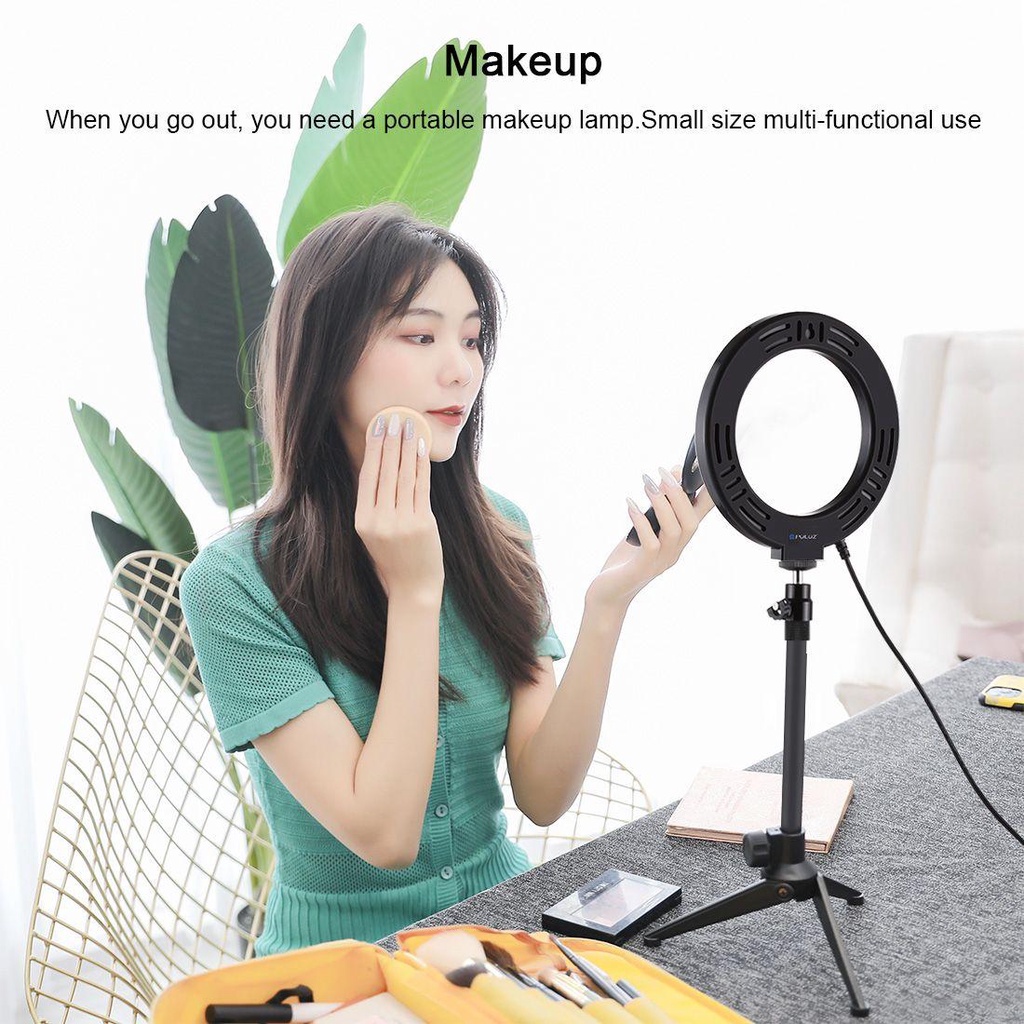 BEBETTERM Vòng Đèn LED 4.7 / 6.2 inch Hỗ Trợ Live Stream Cho YouTube Tik Tok