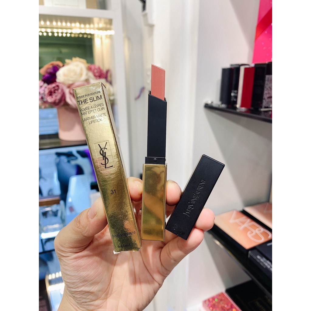 SON YSL SLIM 31, HÀNG FULLBOX CHÍNH HÃNG- SON MÔI CAO CẤP