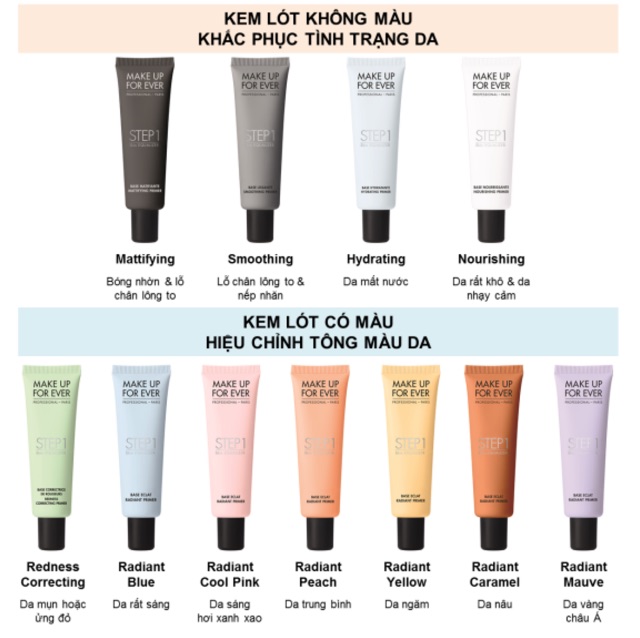 Kem Lót Make Up For Ever Step 1 Primer