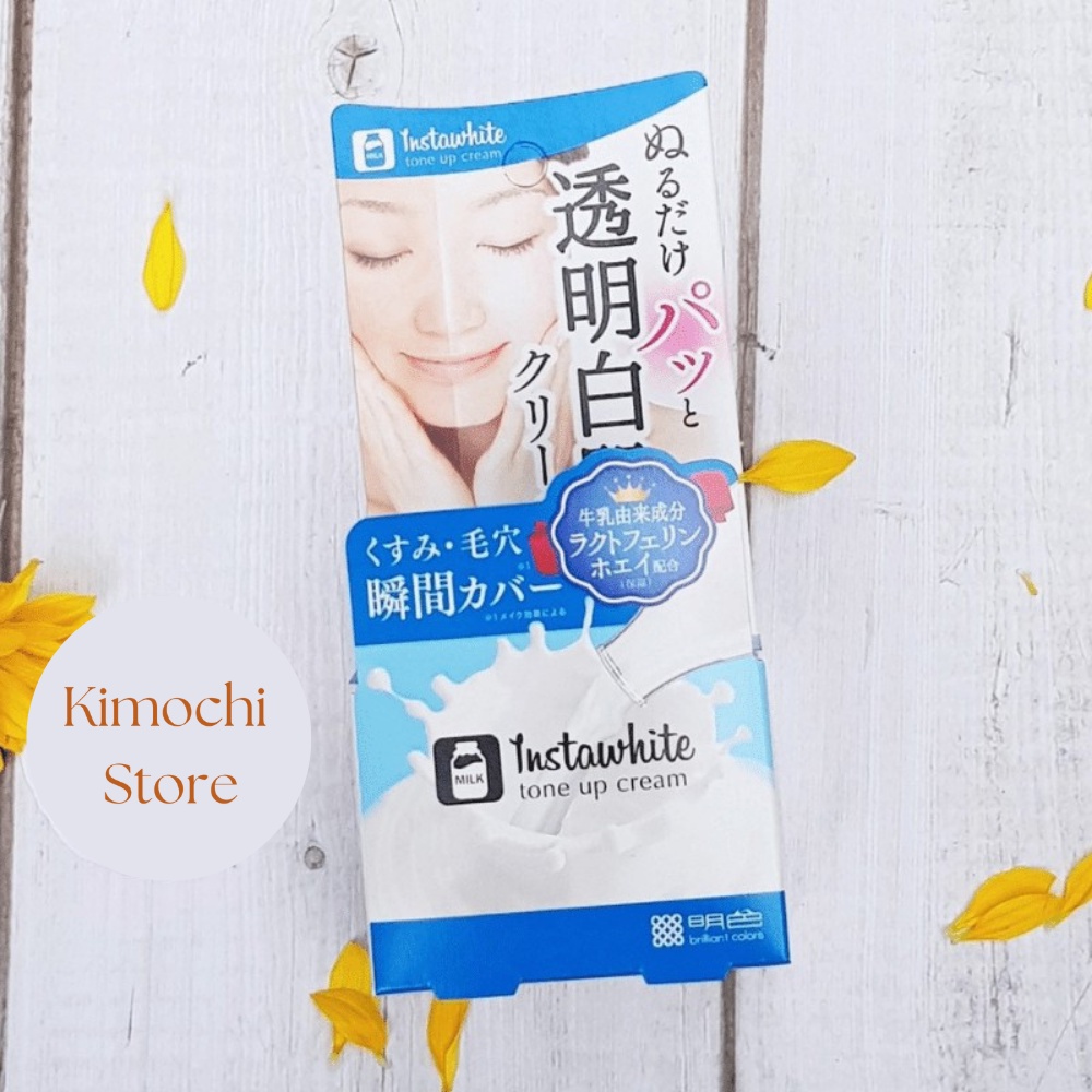 Kem dưỡng và nâng tông da Meishoku Instawhite Tone Up Cream Nhật Bản Kimochi Store