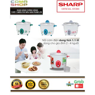 KSH-D11V - NỒI CƠM ĐIỆN NẮP RỜI SHARP 1.1 LÍT - BẢO HÀNH CHÍNH HÃNG 12 THÁNG TOÀN QUỐC