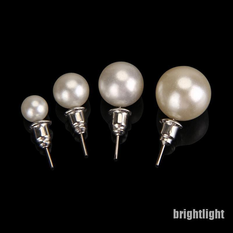 Bộ 12 Đôi Bông Tai Ngọc Trai Giả Thời Trang Cho Nữ