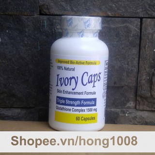 Viên Uống Ivory Caps Triple Strength Formula 1500mg 60 viên - ivory cap