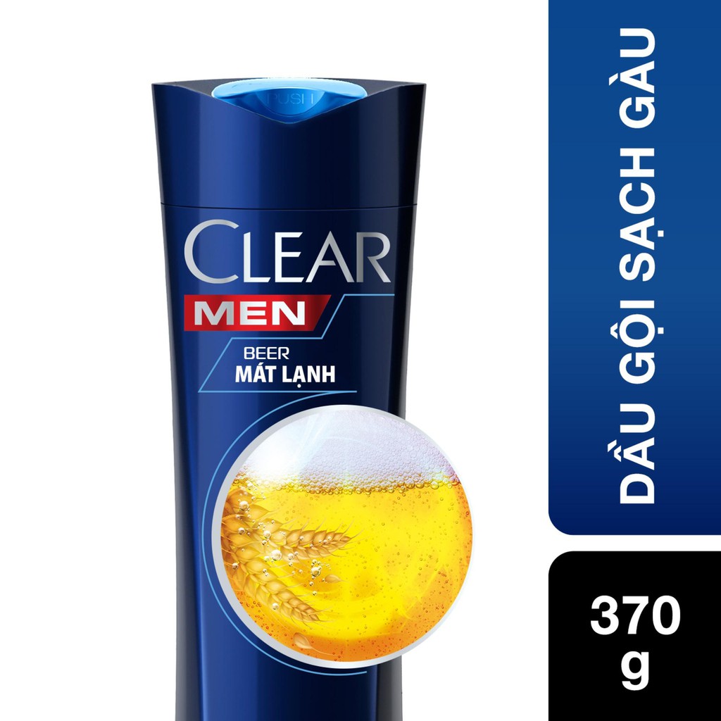 Dầu gội CLEAR Men Beer Mát Lạnh 370g