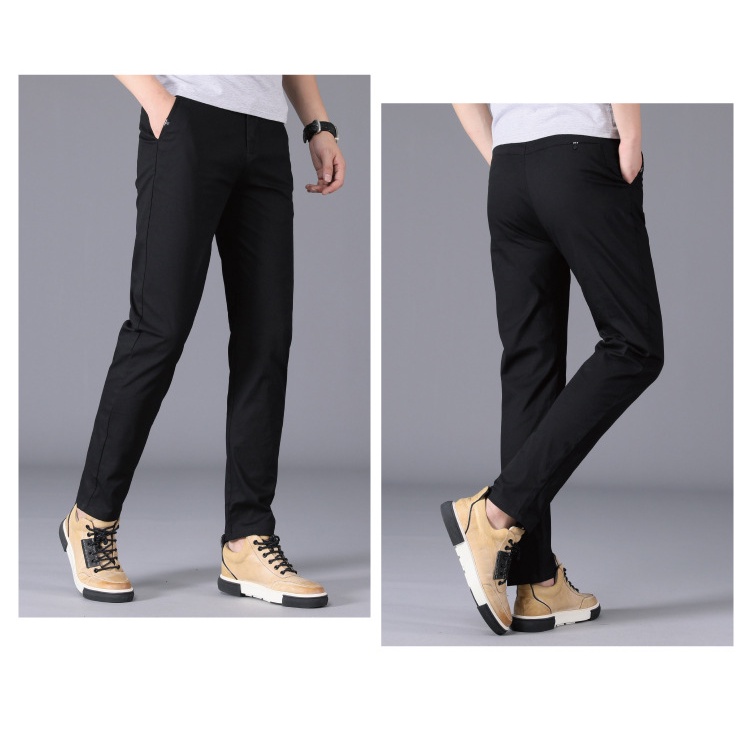 (Thanh lý lẻ size) Quần kaki nam co giãn 4 chiều dáng suông
