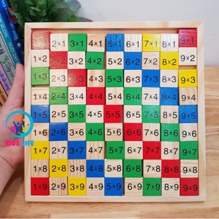 Đồ Chơi Giáo Dục - Bảng Phép Tính Ô Vuông