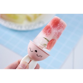 Khay làm kem hình tai thỏ cho bé