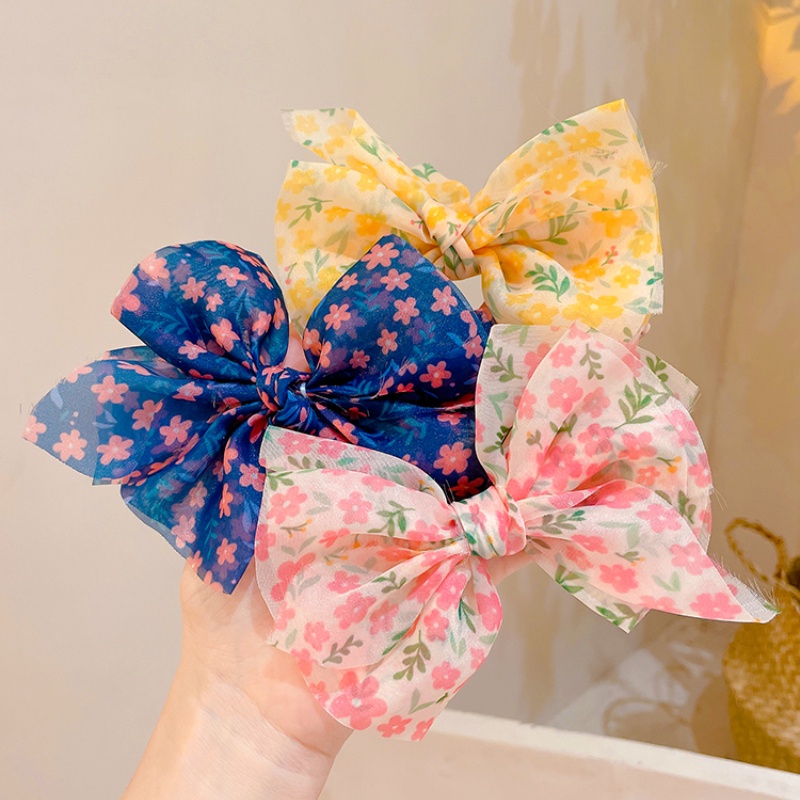 Kẹp Tóc Nơ Dễ Thương Cho Bé Gái