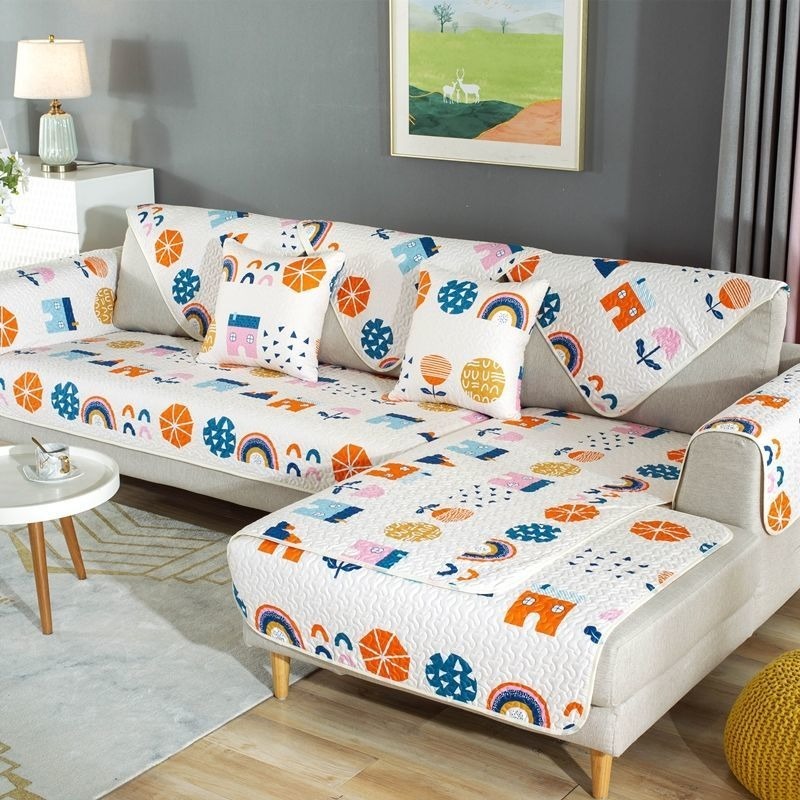 Bọc Ghế Sofa Chống Trượt Thiết Kế Đơn Giản Hiện Đại