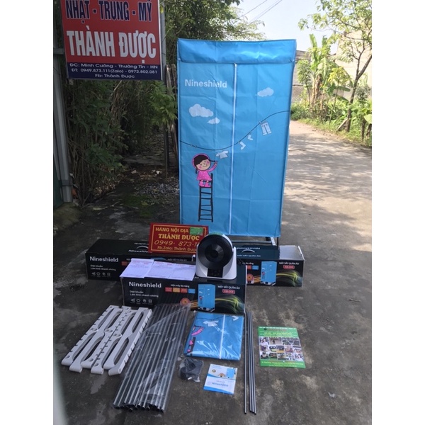 Tủ sấy quần áo Nineshield và Sam sung chính hãng