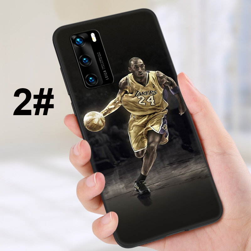 Ốp điện thoại silicon mềm họa tiết Kobe Bryant 24 LUA48 cho Huawei P40 P30 P20 Lite Pro Max