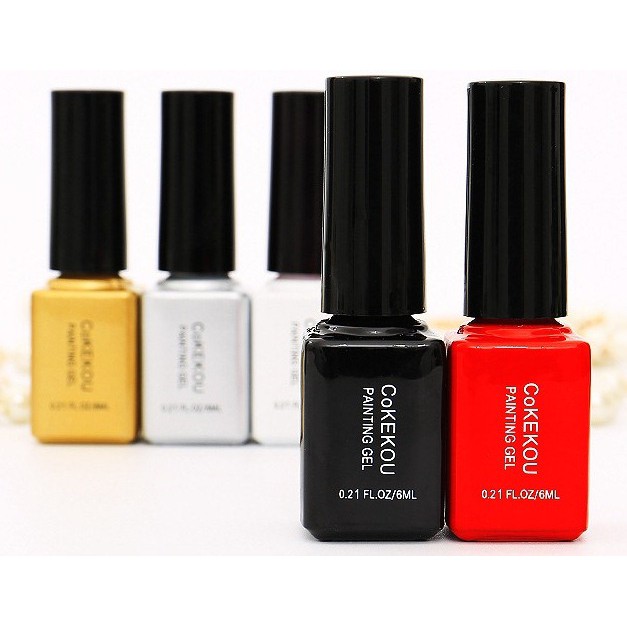 sơn cọ nét cokekou 40k/01 chai đồ nail giá rẻ hoài út Nail Store