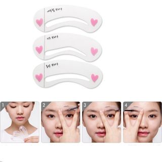 SÉT 3 KHUÔN KẺ LÔNG MÀY