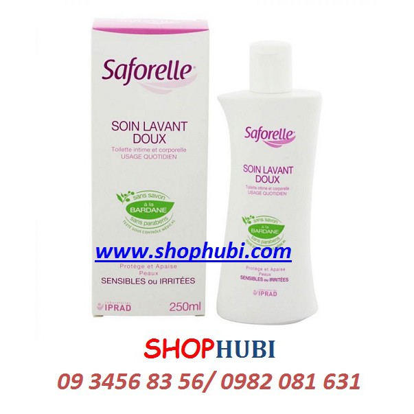 Dung dịch vệ sinh Saforelle 250ml pháp