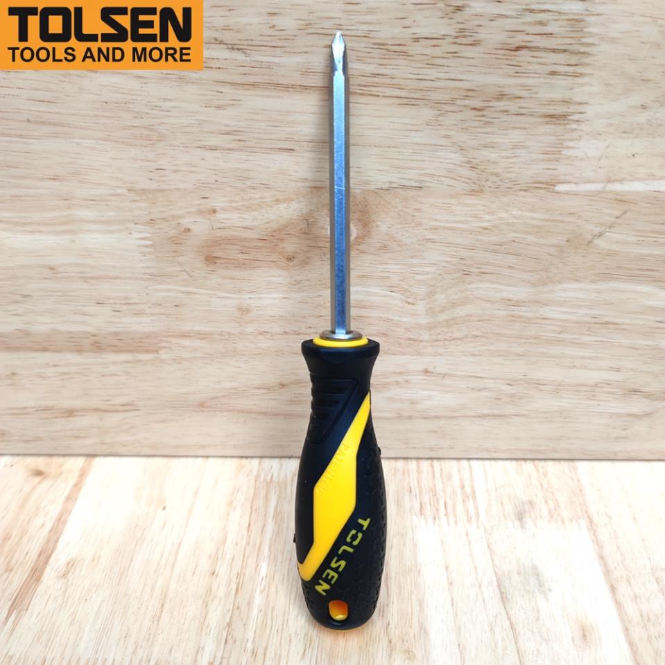 Tua vít 2 trong 1 hai đầu cán mềm 6x135mm TOLSEN 20042