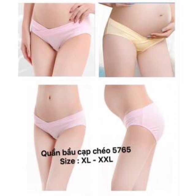 Quần cotton bà bầu thoáng mát, co giãn - 039QL10X