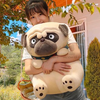 GẤU BÔNG CHÓ BUG VẢI 4 CHIỀU SIÊU MỀM MỊN ẢNH THẬT