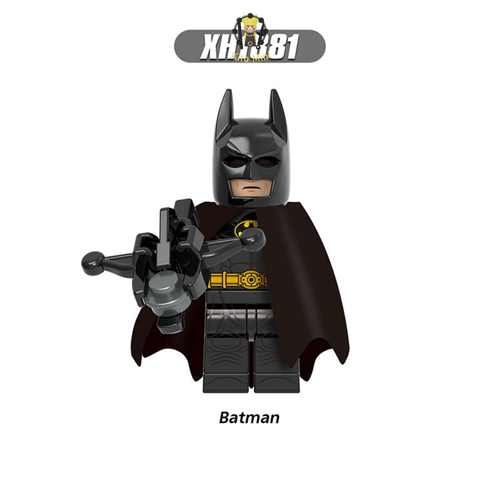 Minifigures Xếp Hình Lắp Ráp Nguời Dơi Batman Phim Siêu Anh Hùng DC X0334