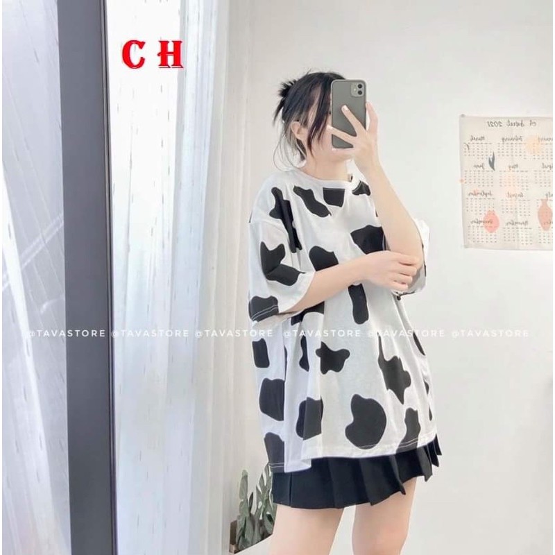 Sét áo bò sữa + chân váy xếp ly kèm quần | BigBuy360 - bigbuy360.vn
