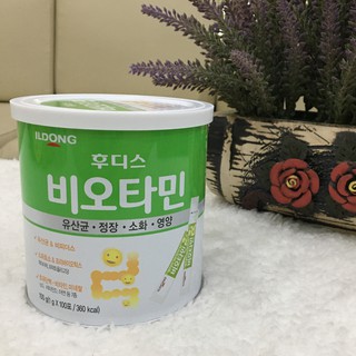 Men vi sinh ILDONG 100 grams, Hàn Quốc cho bé từ sơ sinh 0m+