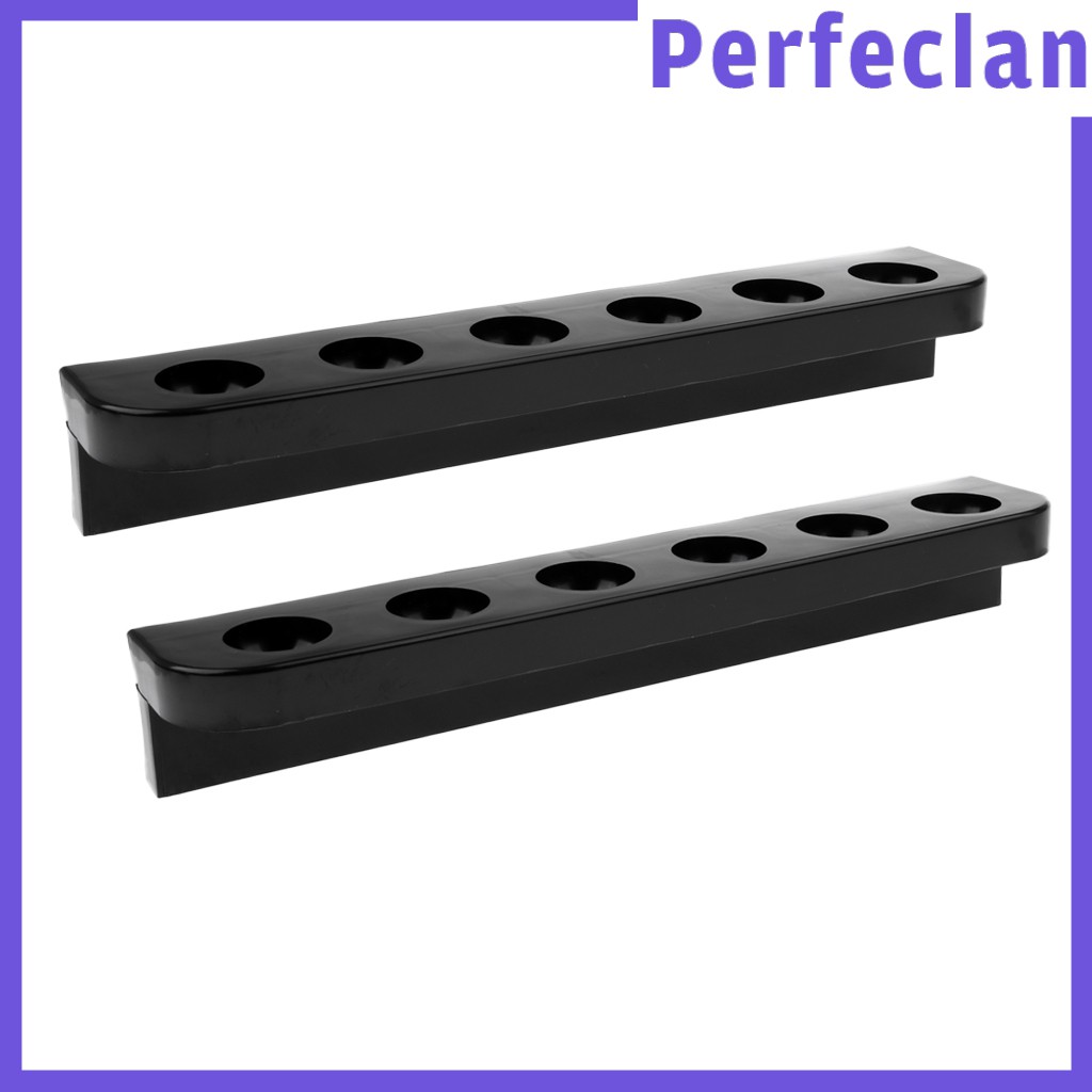 Giá Đỡ Cây Cơ Bida 6 Ngăn Màu Đen Siêu Bền Tiện Dụng