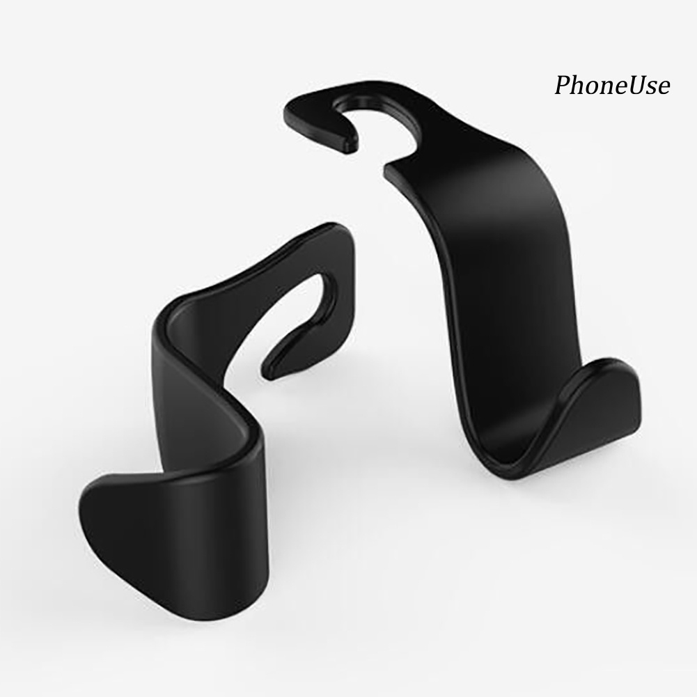 Móc Treo Đồ Gắn Ghế Ngồi Xe Hơi Bằng PU Tiện Dụng