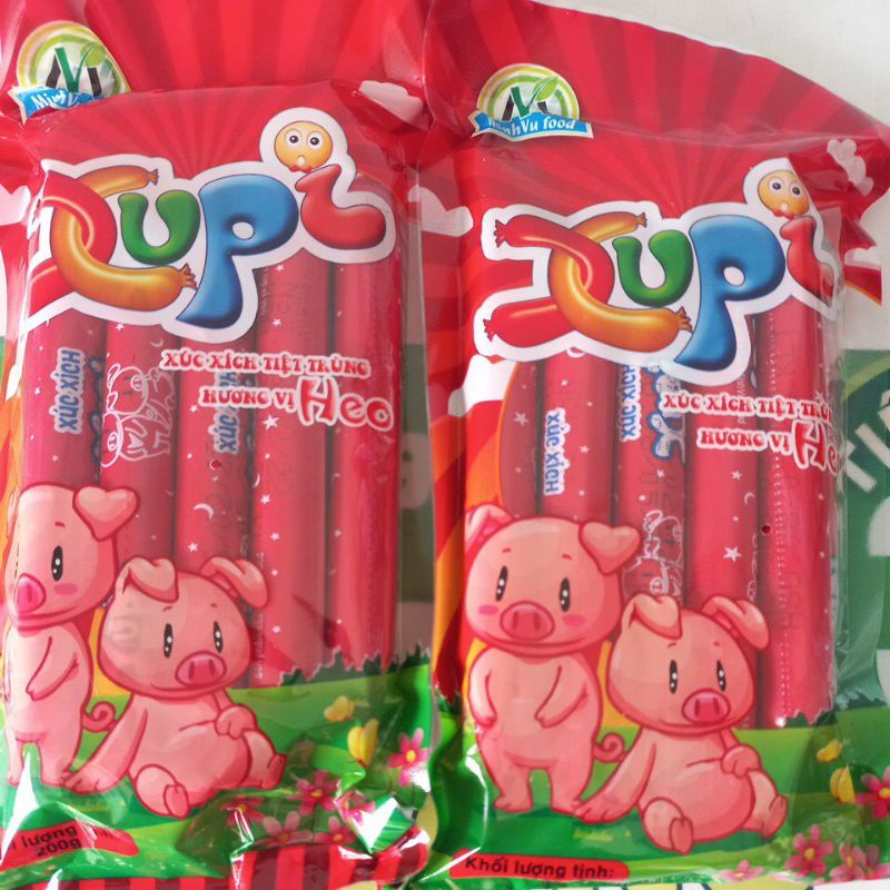 Xúc xích tiệt trùng hương vị heo 200g
