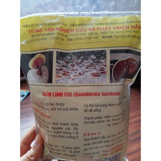 [FREESHIP 99K TOÀN QUỐC] NẤM LINH CHI ĐỎ THÁI LÁT 500g VIỆN DI TRUYỀN NÔNG NGHIỆP